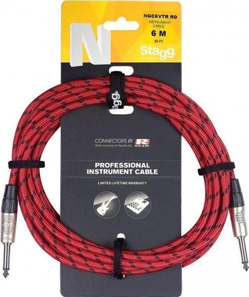 ENSTRÜMAN KABLOSU 6 METRE ÖRGÜ SARGILI NGC6VTR RD