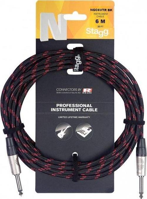 ENSTRÜMAN KABLOSU 6M DELUXE NGC6VTR BK