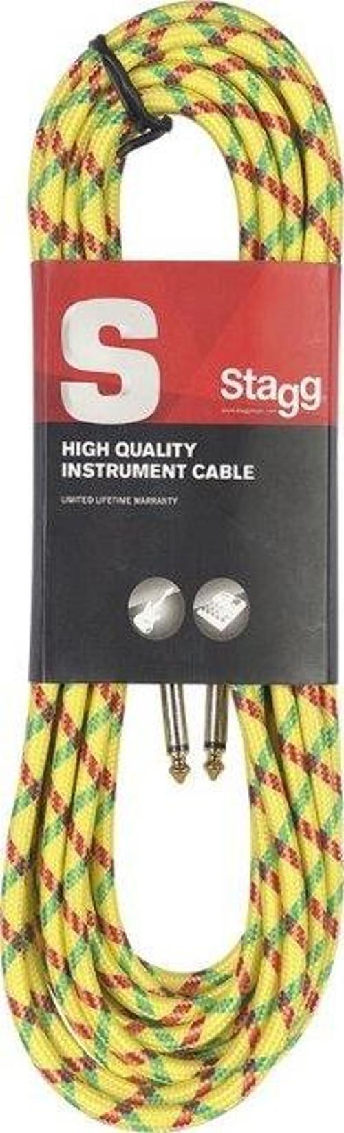 ENSTRÜMAN KABLOSU ÖRGÜ SARGILI 3METRE SARI SGC3VT YL