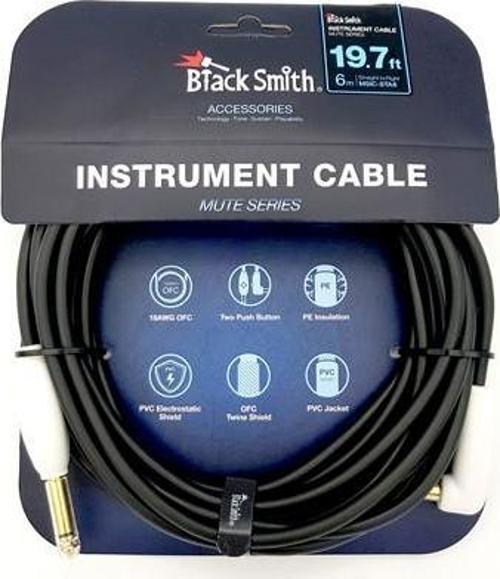 BLACKSMİTH MUTE EXTENSION INSTRUMENT CABLE STRAIGHT TO RIGHT 6m 1.96ft