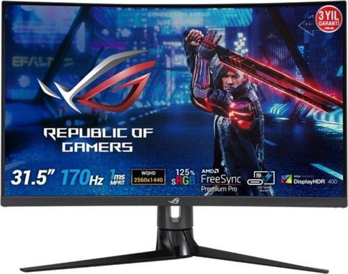 ROG Strix XG32VC 31.5 inç 170Hz 1ms 2K WQHD Adaptive Sync VA Gaming Monitör