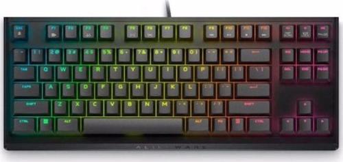 Alienware Aw420K Alienfx Rgb Cherry Mx Red Switch Ingilizce Tkl Mekanik Kablolu Klavye (545-Bbdy)