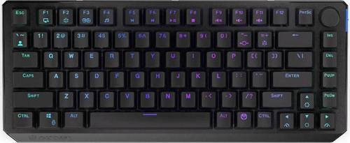 75% Wireless Kailh Red Switch Rgb İngilizce Mekanik Siyah Gaming Mini Klavye (Ey5A073)