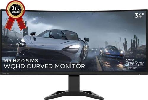 G34W-30 A223403G0 66F1GAC1TK 34 inç 170Hz 0.5ms WQHD FreeSync VA Kavisli Gaming Monitör