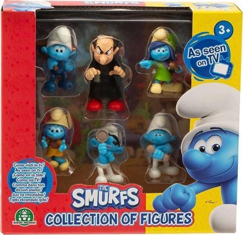 PUF14000 Şirinler 6lı Figür Set