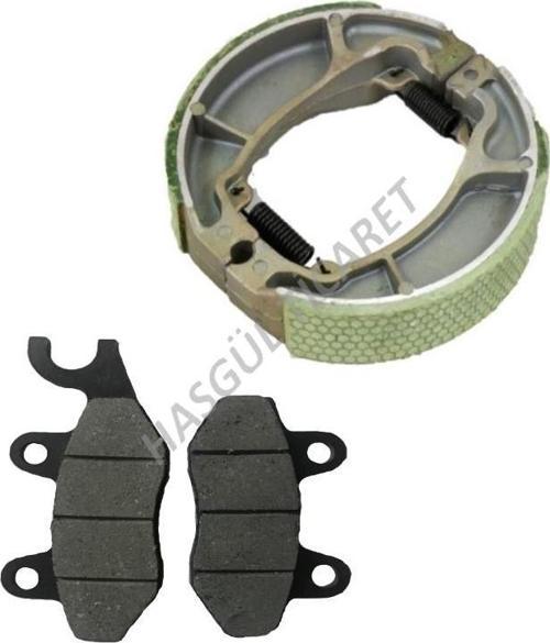 HONDA CBF 150 SCOOTER ÖN ARKA FREN BALATA SET