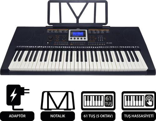JTK-3350 61 Tuş Hassasiyetli 5 Oktav Org (Adaptör Hediye)