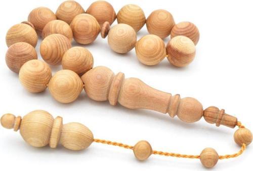 Usta İşi Sistemli Sığırcık Kesim Ardıç Ağacı Efe Maskot Tesbih