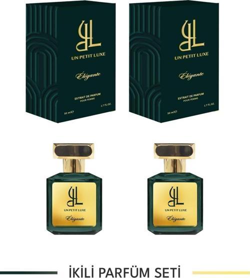 Elegante Extrait De Parfum 50 Ml Exclusive Kadın Parfüm Seti (2'li) (Oryantal-Aromatik)