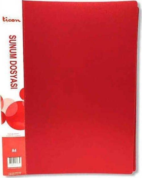 Sunum Dosyası 10'lu Kırmızı