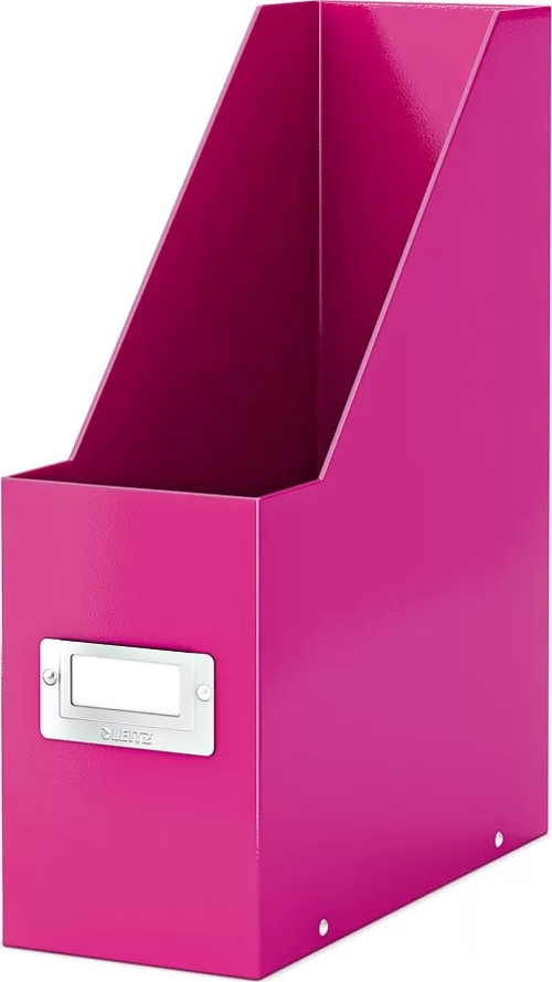 6047 Magazinlik Kutu Klasör WOW Metalik Pembe
