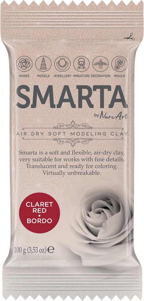 HAVA İLE KURUYAN MODELLEME HAMURU 17 BORDO 100gr