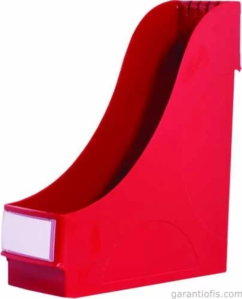 5100 Kırmızı Plastik Magazinlik (Kutu Klasör)