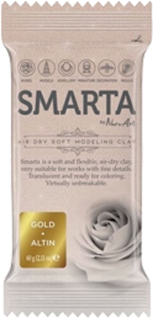 HAVA İLE KURUYAN MODELLEME HAMURU 27 METALİK ALTIN 60gr