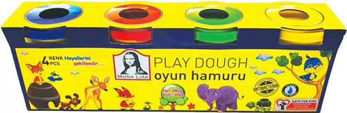 Oyun Hamuru 4x120g SD244