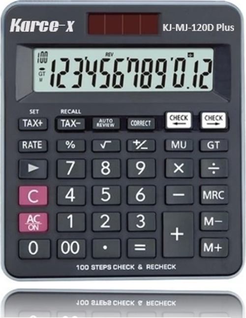 Karce-X KC-MJ-120D Plus Masaüstü 12 Hane Hesap Makinesı