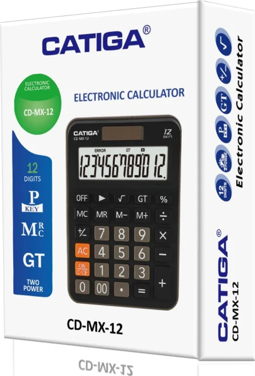 Catiga CD-MX12 Masaüstü 12 Hane Hesap Makinesi