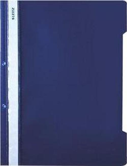 LEITZ 4189 PLASTİK TELLİ DOSYA 50'Lİ MAVİ