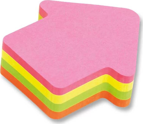 Yapışkanlı Not Kağıdı 70x70 mm Ok