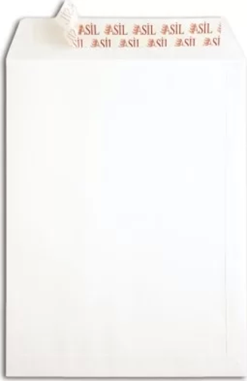 Torba Zarf 17x25cm Beyaz 110gr (50 li Paket)