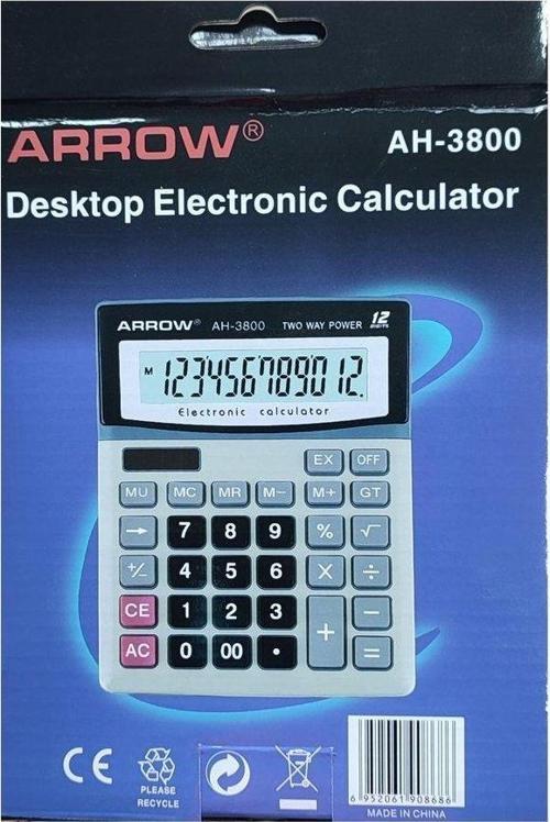AH-3800 12 Haneli Hesap Makinesı