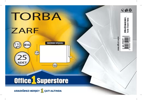 OFMA TORBA ZARF 170x250 1.HAMUR 110gr 25Lİ