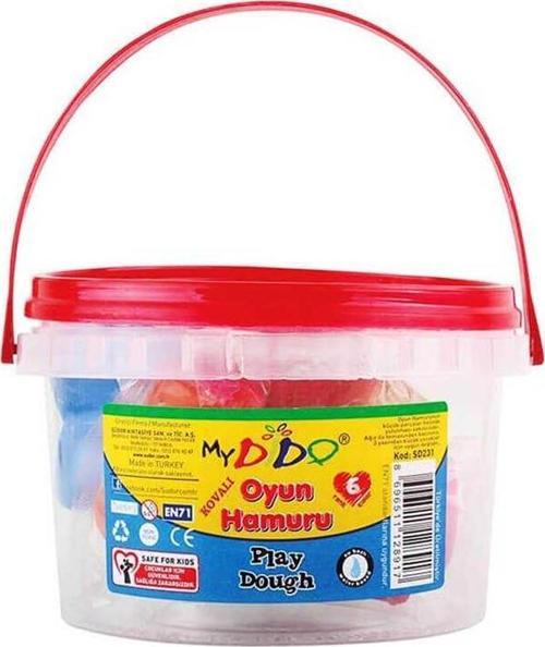 Oyun Hamuru My Dido Kovalı 6 Renk