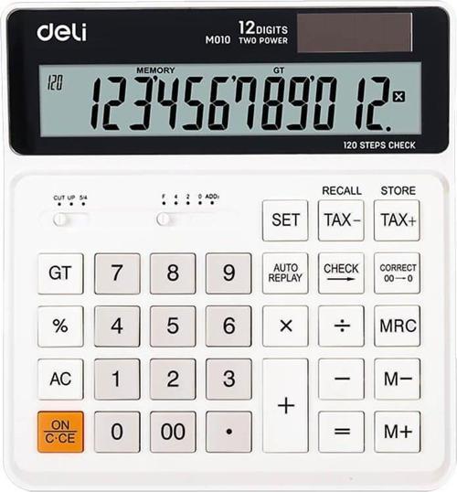 Hesap Makinesi Smart 12 Hane Beyaz M01010