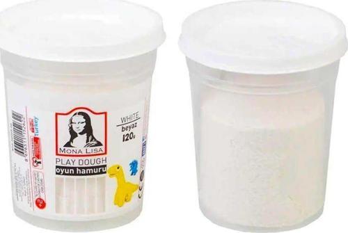 Oyun Hamuru Monalisa Beyaz 120 gr