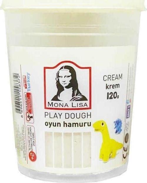 Oyun Hamuru Monalisa Krem 120 gr