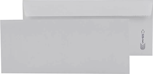 Diplomat Zarf Silikonlu Beyaz 10’lu 105x240 mm