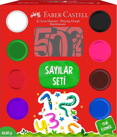 Faber Oyun Hamuru Sayılar Seti 50gr 5170000024000