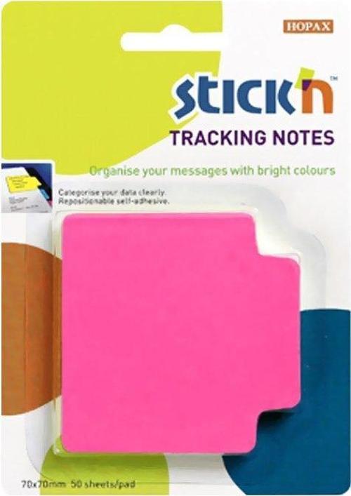 STİCK'N 21481 YAPIŞKANLI NOT KAĞIDI 70x70 NEON PEMBE