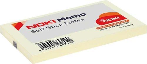 Stick'n Yapışkanlı Not Kağıdı 76x127 Pastel Sarı 100 Yaprak
