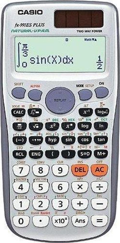 CASIO FX-991 ES  PLUS FONKSİYONLU HESAP MAKİNESİ