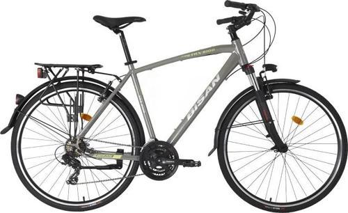 TRX 8100 City V Fren 21 Vites 28 Jant Şehir Bisikleti Gri Siyah 52 Kadro