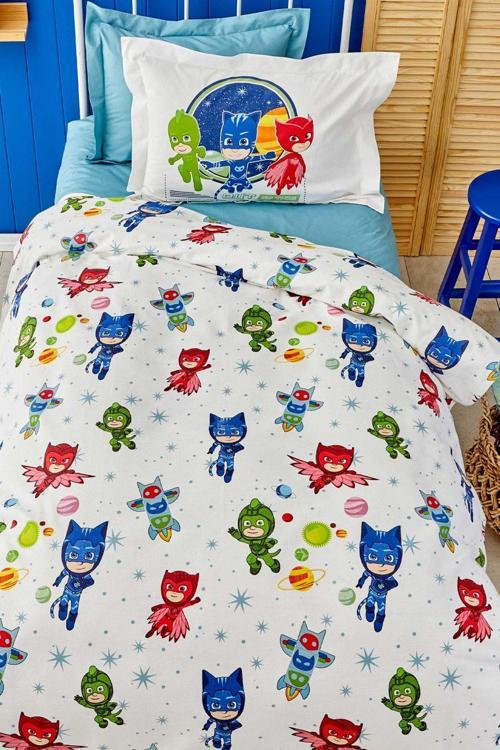 Pj Masks By Karaca Home Talent Tek Kişilik %100 Pamuk Nevresim Takımı