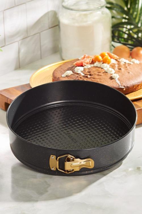 Black Gold 28Cm Kelepçeli Kek Kalıbı