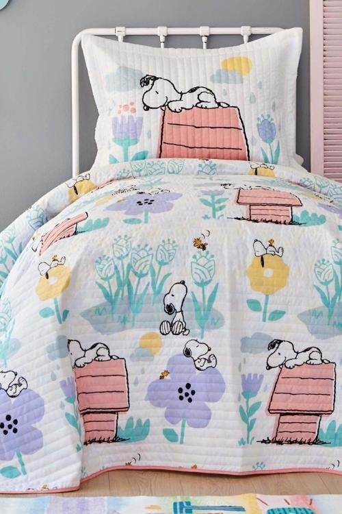By Karaca Home Snoopy Flower Yatak Örtüsü Seti