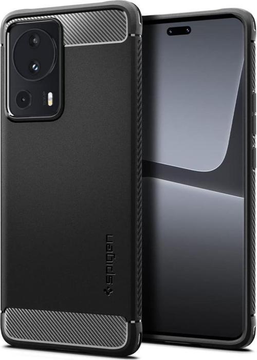 13 Lite ile Uyumlu Kılıf Rugged Armor Matte Black