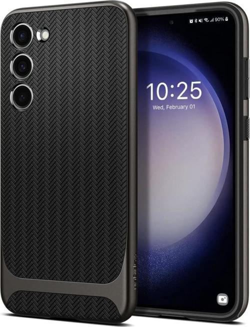 Galaxy S23 Plus ile Uyumlu Kılıf Neo Hybrid Gunmetal