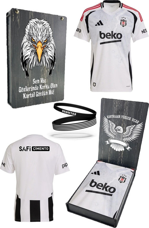 Orijinal 24-25 Beyaz Forma Bileklik Hediyeli Özel Tasarım Hediyelik Ahşap Kutulu