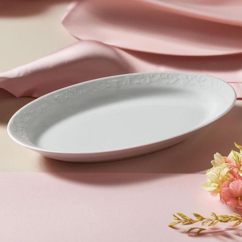 Bahar Dalı 2 Adet 30 Cm Kayık Tabak