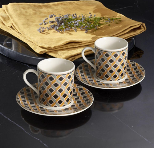Camelia 12 Parça 6 Kişilik Kahve Takımı 65111