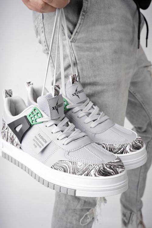 4921 Unisex Spor Ayakkabı Kaymaz Taban Sneakers