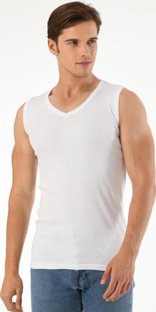 6'LI RİBANA ERKEK V YAKA 0 KOL