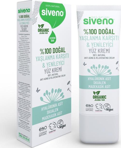 %100 Doğal Yüz Kremi Yaşlanma Karşıtı Aydınlatıcı Yenileyici Canlandırıcı 30 ml