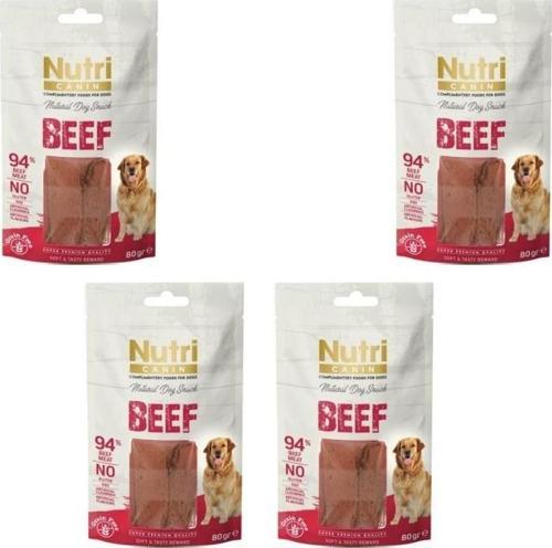 Beef Snack Köpek Ödülü 80 gr x 4 Adet