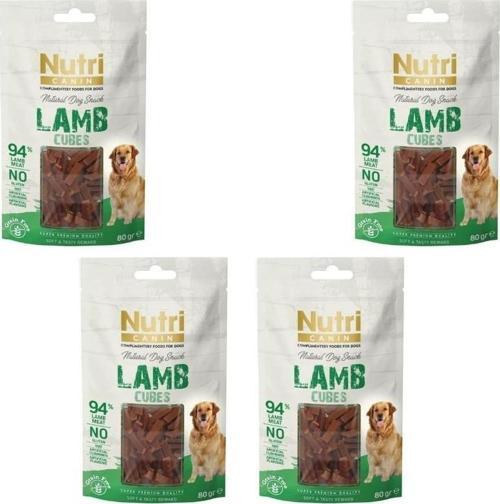 Lamb Cubes Snack Köpek Ödülü 80 gr x 4 Adet