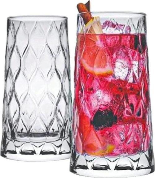 420855 Leafy Meşrubat Bardağı - Long Drink Bardağı 345 cc 6'lı